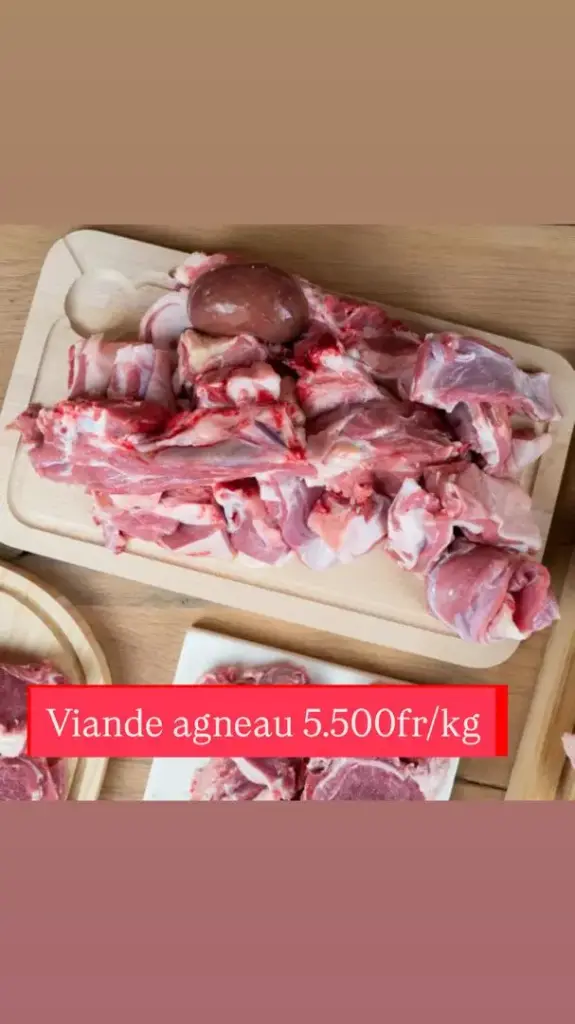 Viande agneau vrac