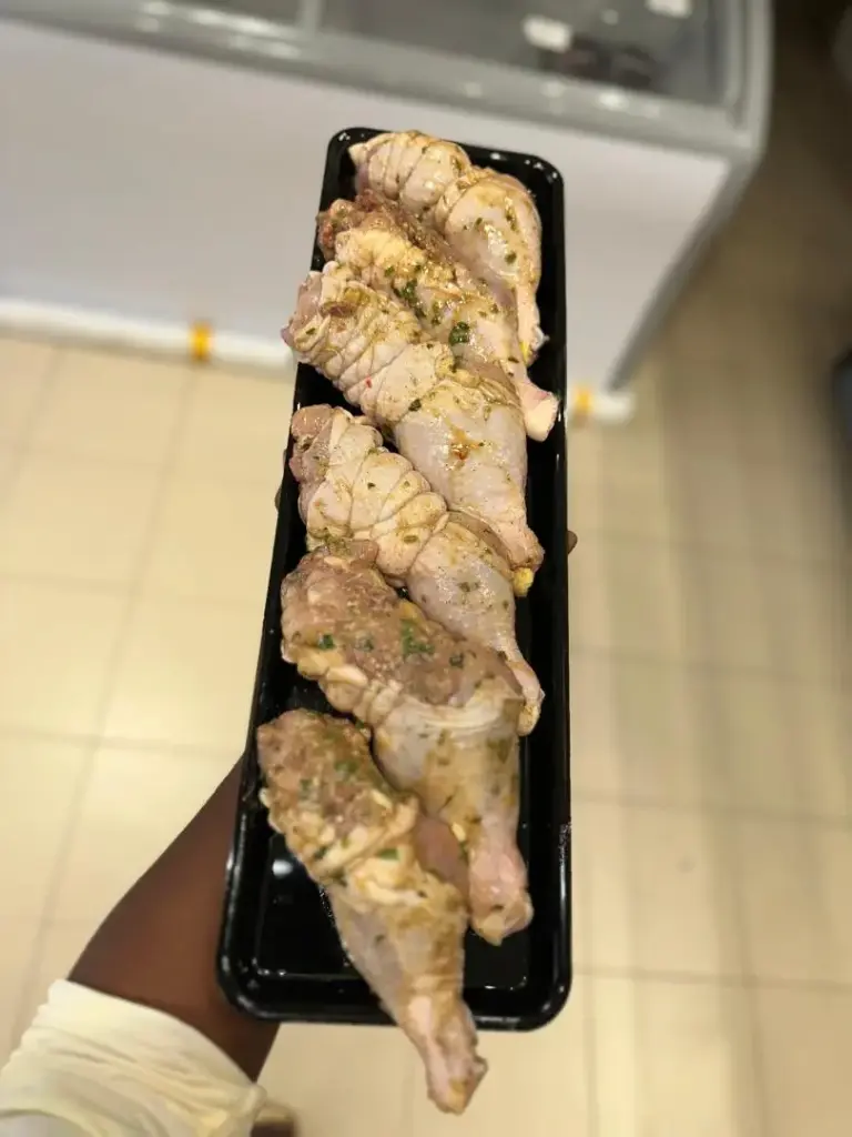 Cuisses de poulet farcies