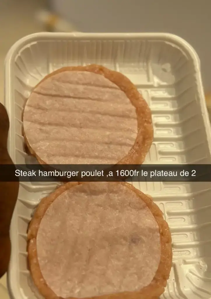 Steak poulet 