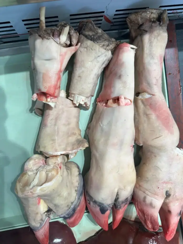 Pieds de boeuf(yell)