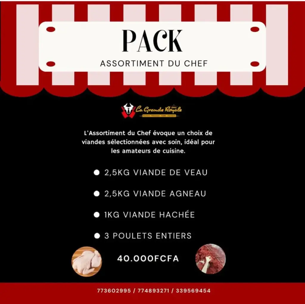 Pack Assortiment du chef