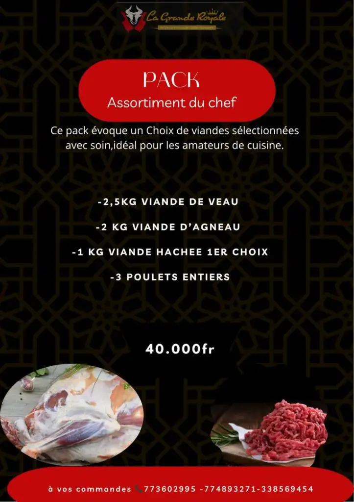 Pack Assortiment du chef