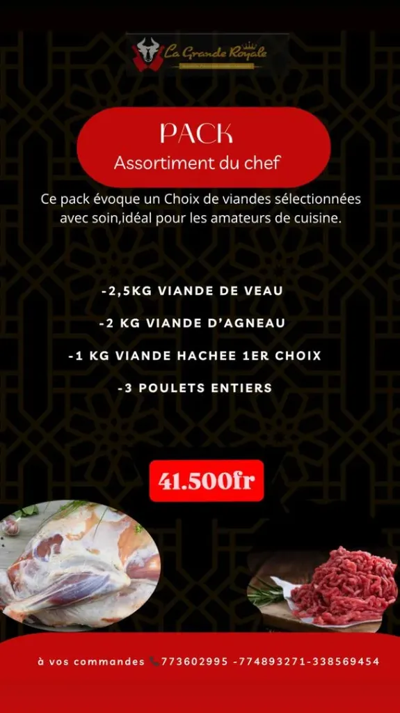 Pack Assortiment du chef