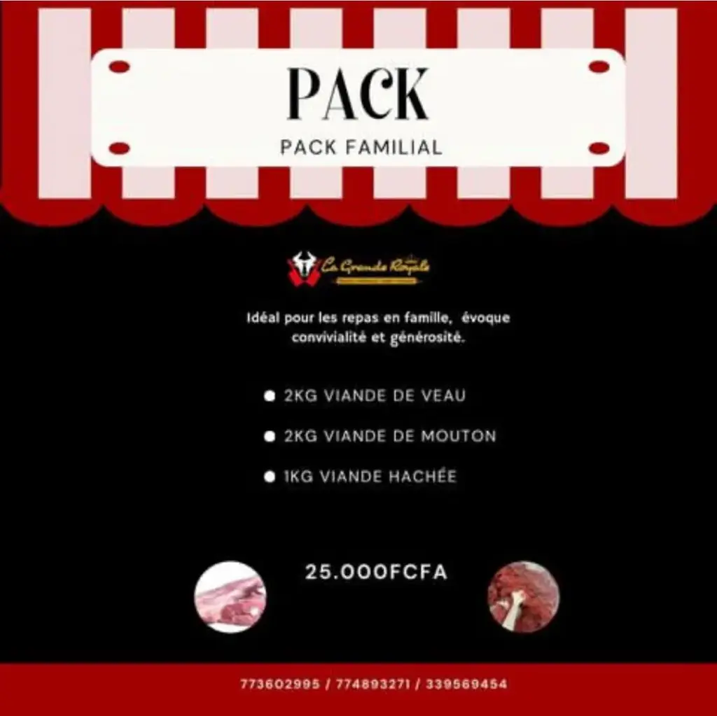 Pack Familial