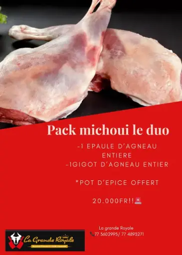 Pack méchoui duo 