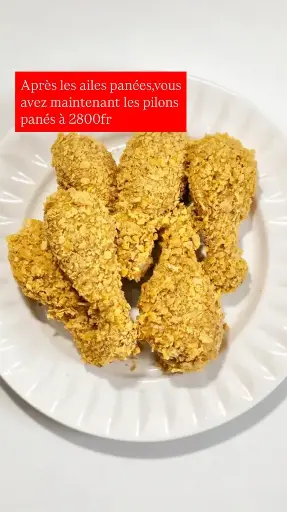 Pilon de poulet panè