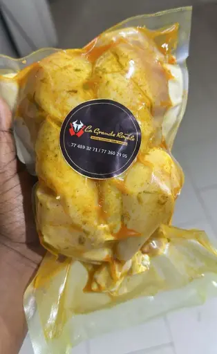 Poulet entier mariné  