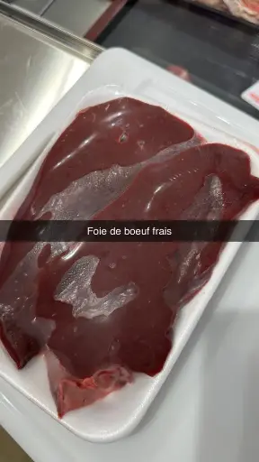 Foie de bœuf 