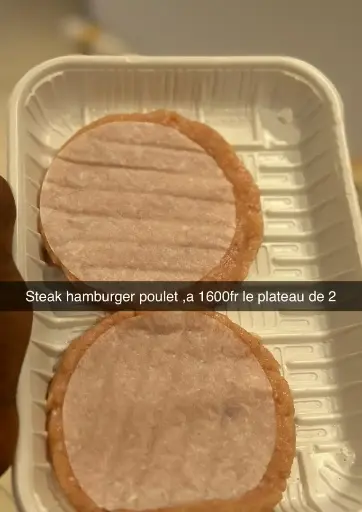 Steak poulet 