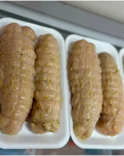 Filet de poulet farci a la viande hachée et fromage LES 2